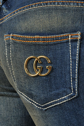 Womens Designer Clothes | GUCCI Ladies Boot Cut Jeans With Belt #65