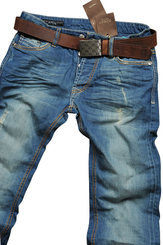 Mens Designer Clothes | GUCCI Men's Jeans With Belt #73