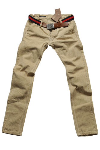 Mens Designer Clothes | GUCCI Men's Jeans With Belt #74