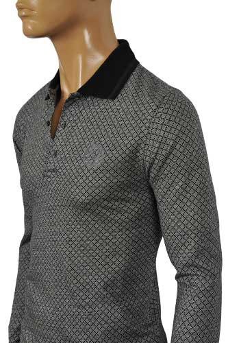 Mens Designer Clothes | GUCCI Men's Long Sleeve Polo Shirt #279