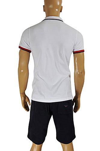 Mens Designer Clothes | GUCCI Menâ??s Cotton Polo Shirt In Gray #323