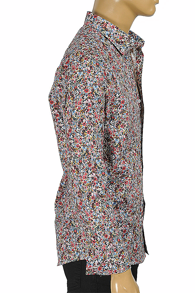 Mens Designer Clothes | GUCCI Menâ??s Liberty floral shirt 412