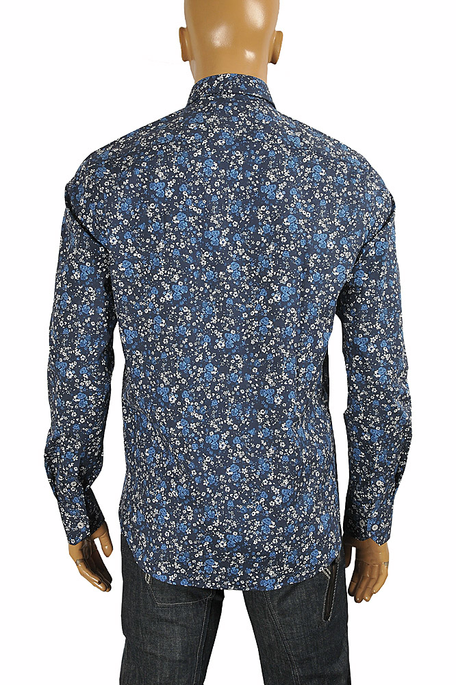 Mens Designer Clothes | GUCCI Menâ??s Liberty floral shirt 413