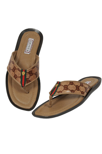 Designer Clothes Shoes | GUCCI Men's Leather Sandals #258
