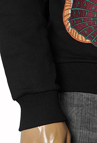 Mens Designer Clothes | GUCCI Men's Cotton Sweatshirt With Kingsnake Print #359