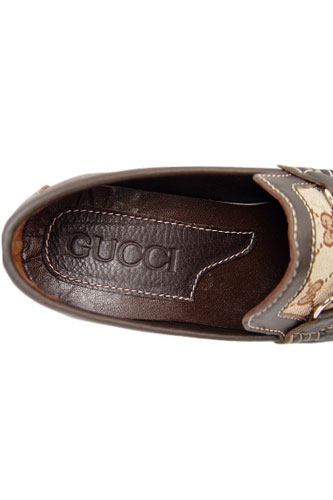 Designer Clothes Shoes | GUCCI Mens Casual Leather Shoes #186