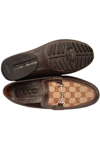 Designer Clothes Shoes | GUCCI Mens Casual Leather Shoes #186