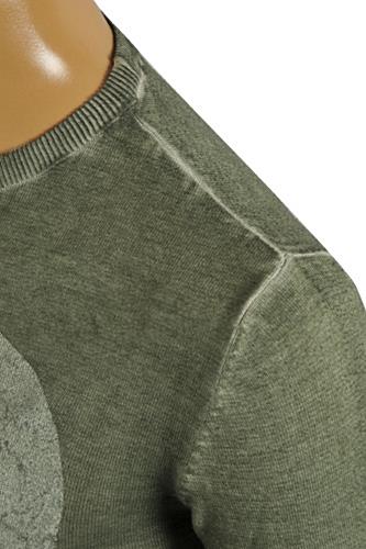 Mens Designer Clothes | GUCCI Menâ??s Crew Neck Cotton Sweater #77