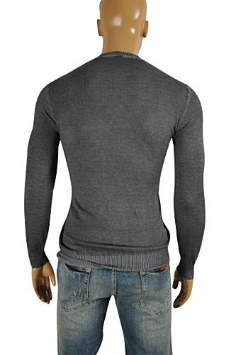Mens Designer Clothes | GUCCI Menâ??s Stripe Fitted Knit Sweater #93