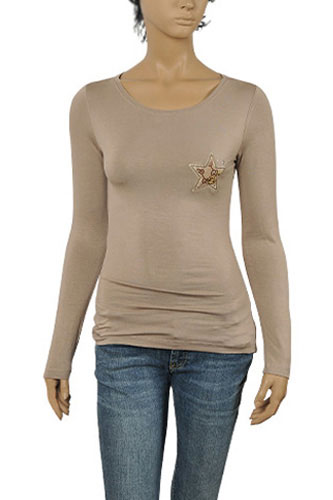 Womens Designer Clothes | GUCCI Ladies Long Sleeve Top #199