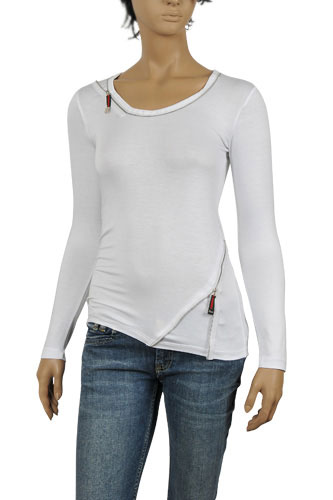 Womens Designer Clothes | GUCCI Ladies Long Sleeve Top #201