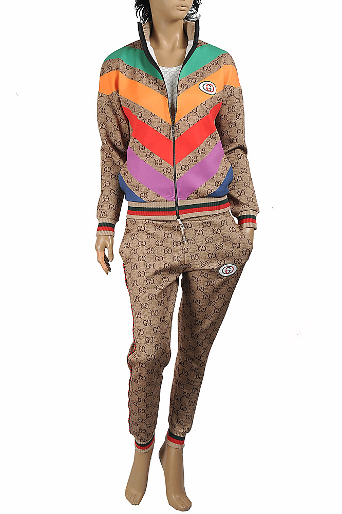 Womens Designer Clothes | GUCCI womenâ??s GG jogging suit 175