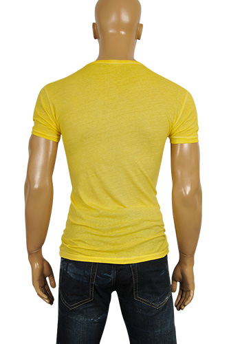 Mens Designer Clothes | GUCCI Men's Crew-neck Short Sleeve Tee #155