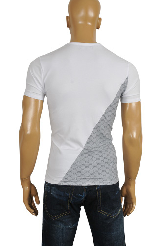 Mens Designer Clothes | GUCCI Men's Crew-neck Short Sleeve Tee #157