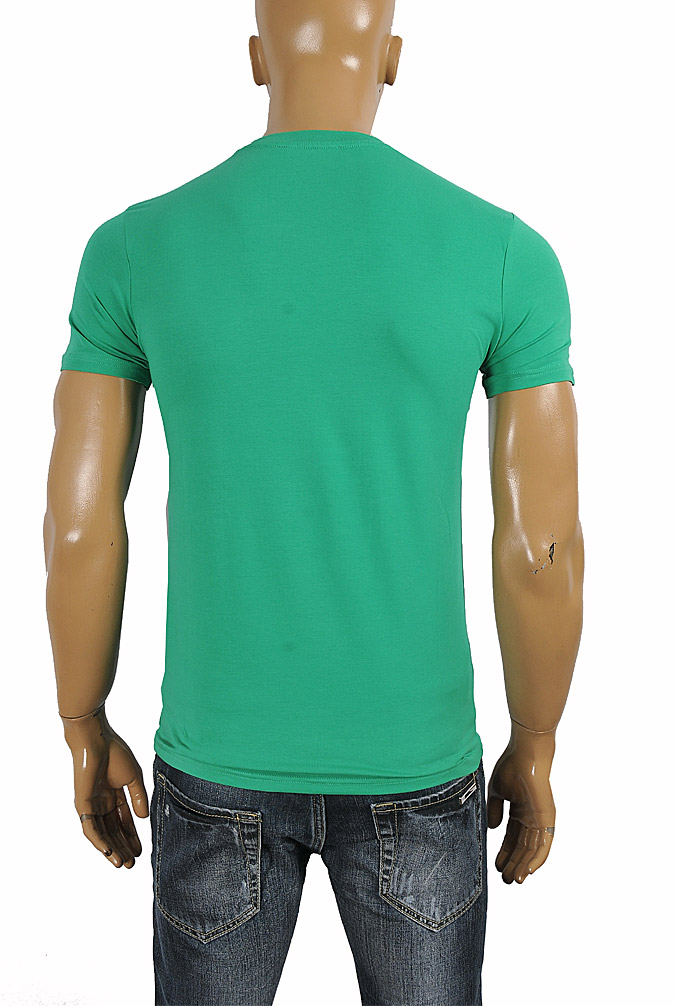 Mens Designer Clothes | GUCCI cotton T-shirt with front print #253