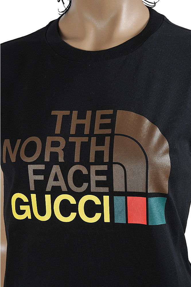 Womens Designer Clothes | The North Face x Gucci X Cotton T-Shirt 294