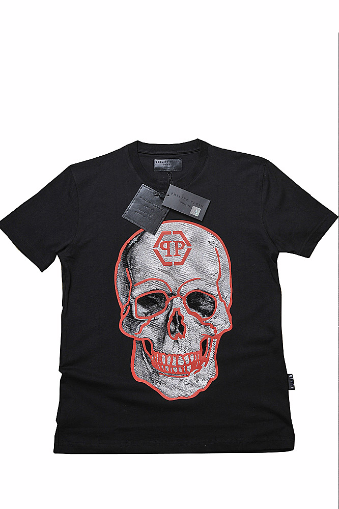 Mens Designer Clothes | Philipp Plein rhinestone skull crew neck t-shirt 10