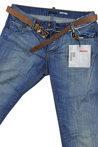 Mens Designer Clothes | PRADA Mens Jeans With Belt #20