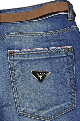 Mens Designer Clothes | PRADA Mens Jeans With Belt #20
