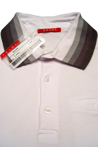 Mens Designer Clothes | PRADA Men Polo Shirt #60