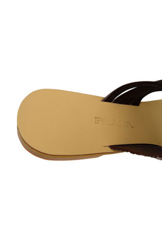 Mens Designer Clothes | PRADA Flat Ladies Sandals #133