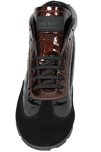 Designer Clothes Shoes | PRADA Men's High Leather Shoes #236
