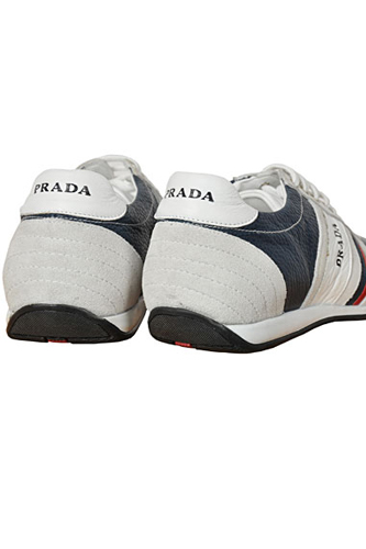 Designer Clothes Shoes | PRADA Men's Leather Sneaker Shoes #247