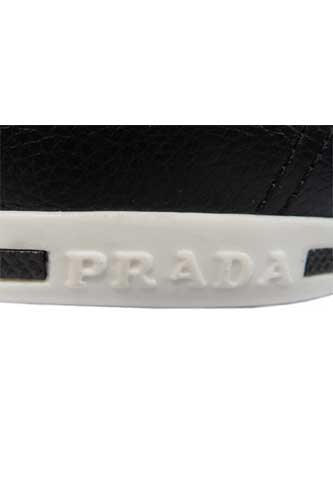 Designer Clothes Shoes | PRADA Men Leather Sneaker Shoes #83