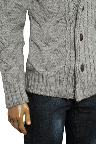 Mens Designer Clothes | PRADA Men's Knit Warm Jacket #28