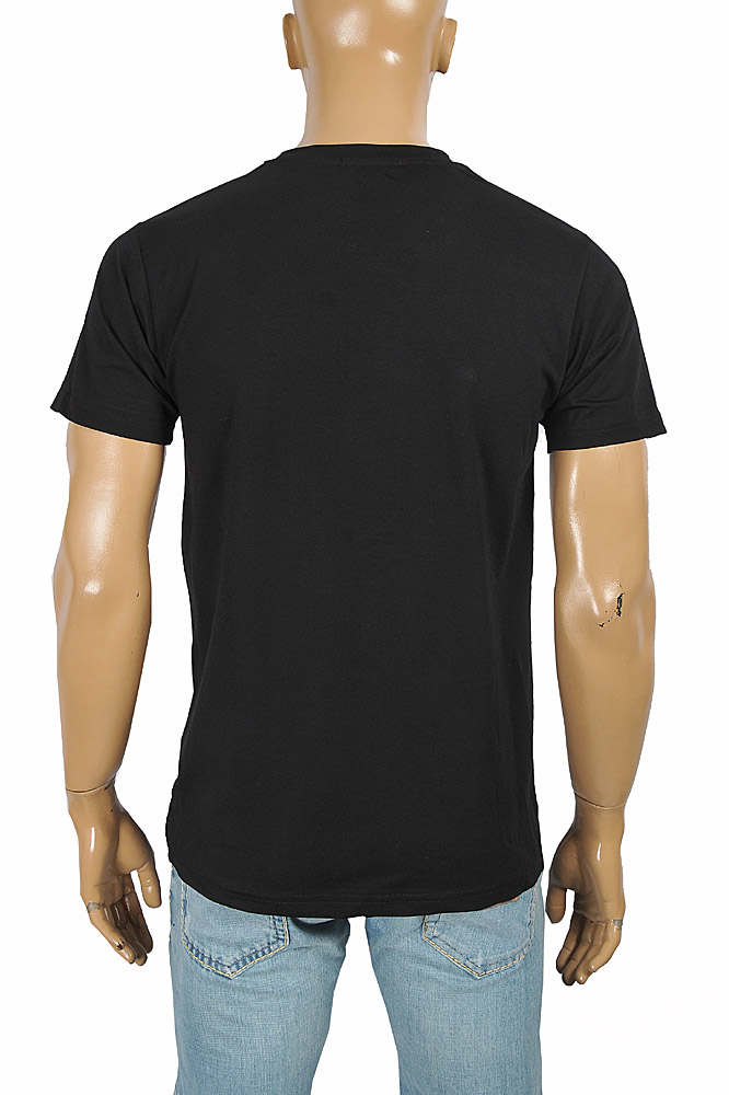 Mens Designer Clothes | PRADA Men's t-shirt with front logo print 116