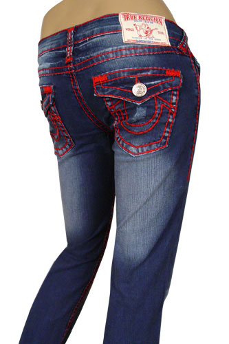 womens true religion jeans with red stitching