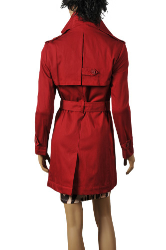 Womens Designer Clothes | TodayFashion Ladies Double-Breasted Trench Coat #52