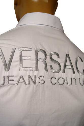 Mens Designer Clothes | VERSACE Men Fitted Dress Shirt #119