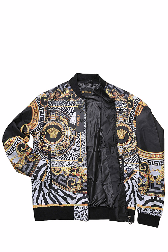 Mens Designer Clothes | VERSACE Medusa men's bomber jacket 31
