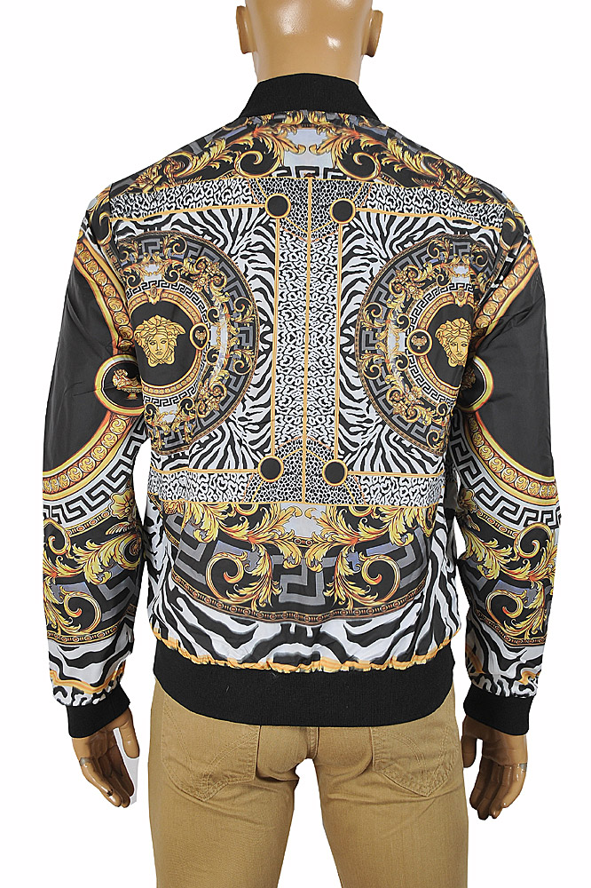 Mens Designer Clothes | VERSACE Medusa men's bomber jacket 31