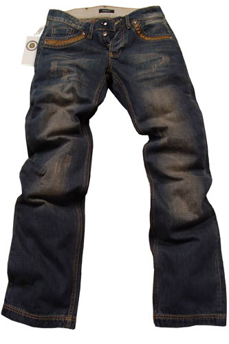 Mens Designer Clothes | VERSACE Mens Wash Denim Jeans #37