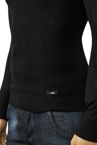 Mens Designer Clothes | VERSACE V-Neck Body Men's Sweater #11