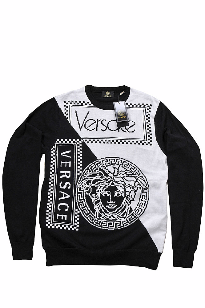Mens Designer Clothes | VERSACE men's round neck sweater Top 27