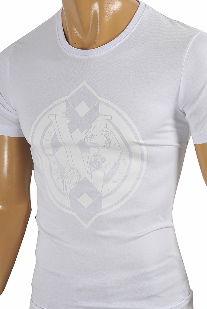 Mens Designer Clothes | VERSACE Men's Cotton T-shirt with print #110