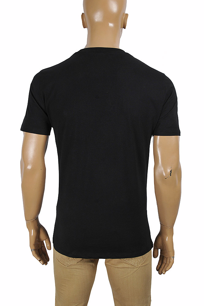 Mens Designer Clothes | VERSACE men's t-shirt with front medusa print 124
