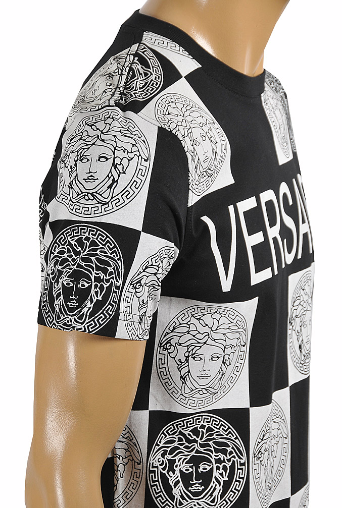 Mens Designer Clothes | VERSACE Men's Medusa Print Tee 126