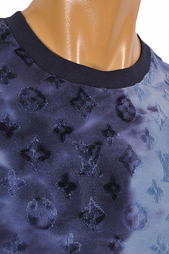 Mens Designer Clothes | LOUIS VUITTON menâ??s monogram embroidery t-shirt 5