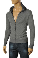 EMPORIO ARMANI Men's Zip Up Hooded Sweater #152
