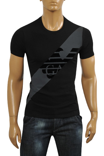 ARMANI JEANS Men's T-Shirt In Black #96