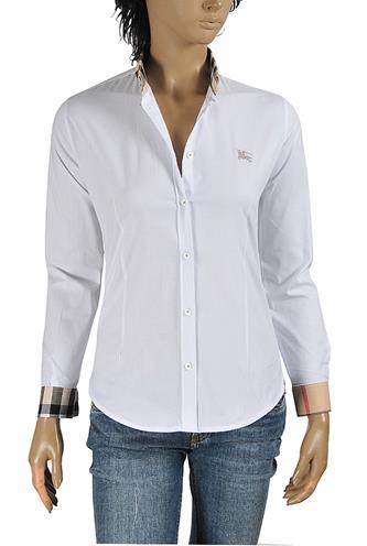 DF NEW STYLE, BURBERRY Ladies’ Button Down Dress Shirt 276