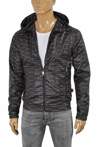 BURBERRY men's zip up hooded jacket 51