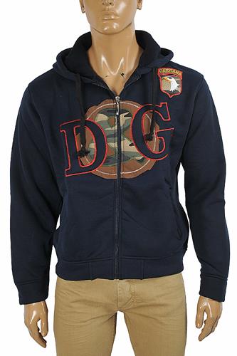 DOLCE & GABBANA cotton hooded jacket 438