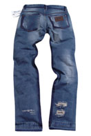 DOLCE & GABBANA Mens Washed Jeans #153