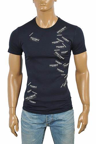 DOLCE & GABBANA t-hirt in navy blue color 257