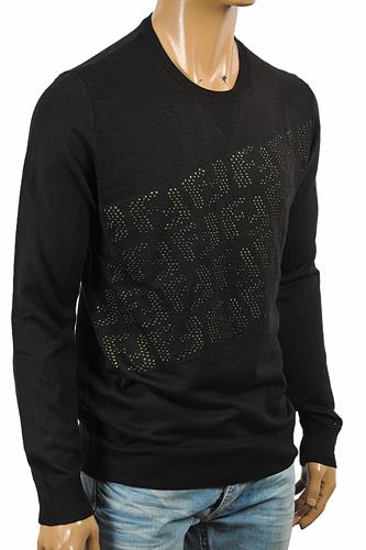 FENDI men's high quality FF appliquÃ© sweater 57